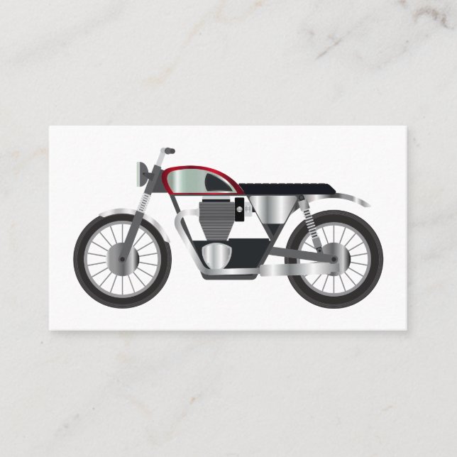 Motorcycle Business Card (Front)