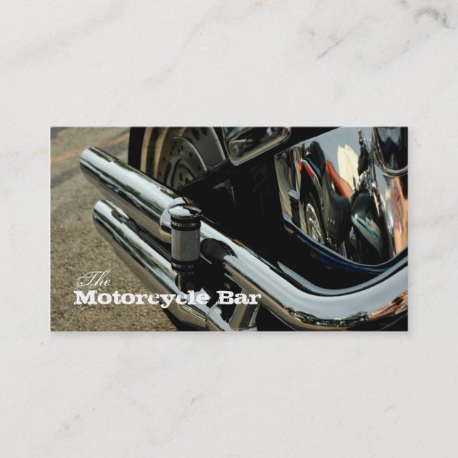 Motorcycle Business Card Mechanic (Front)