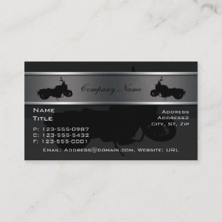 Motorcycle Business Cards