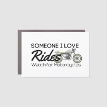 Motorcycle Car Magnet