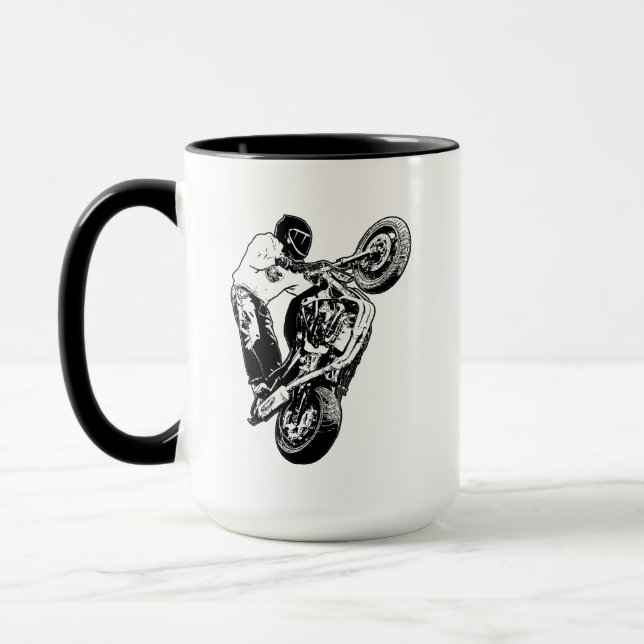 Motorcycle    coffee mug (Left)