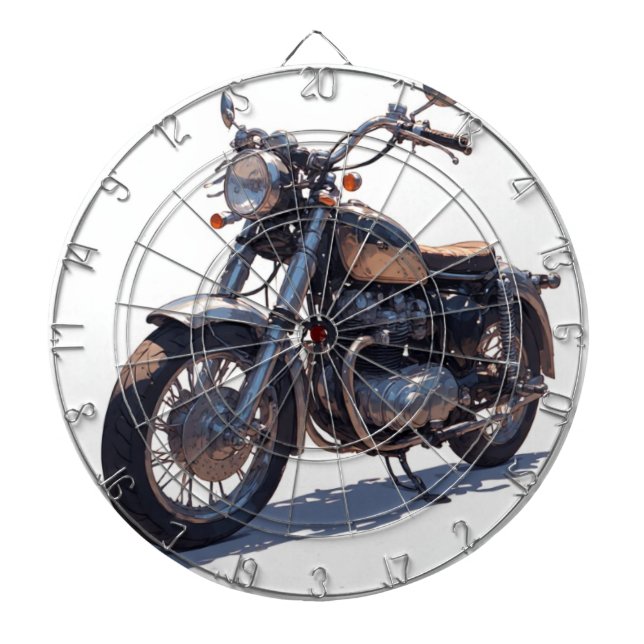 motorcycle dartboard (Front)