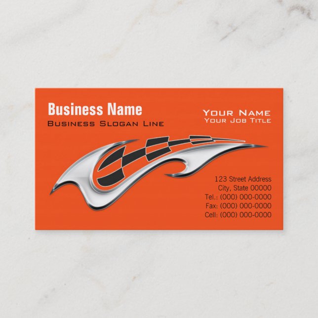 Motorcycle Davidson Business Card (Front)