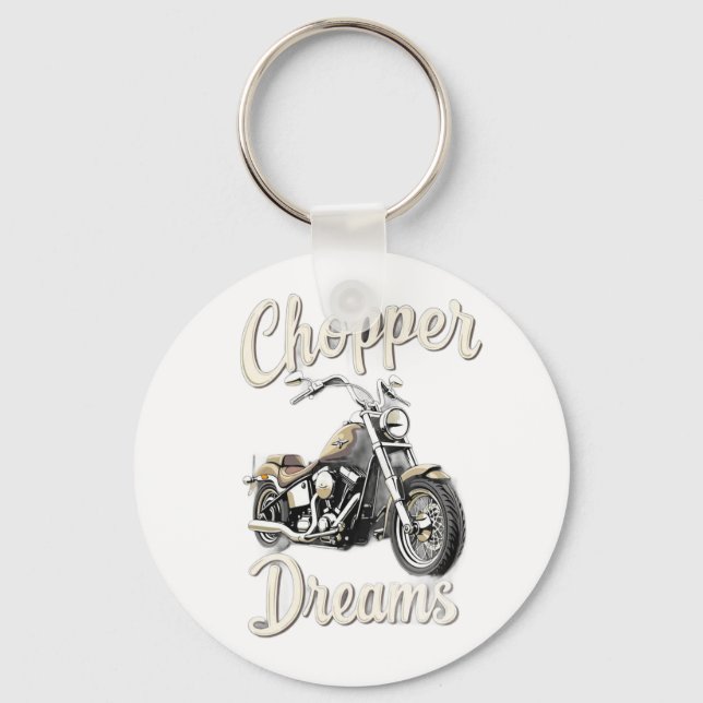 motorcycle design key ring (Front)