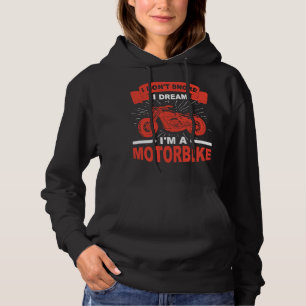 Motorcycle driver machine motorcyclist motorsport hoodie