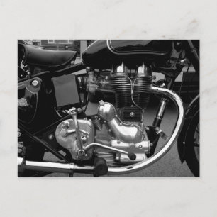 Motorcycle Engine II Postcard