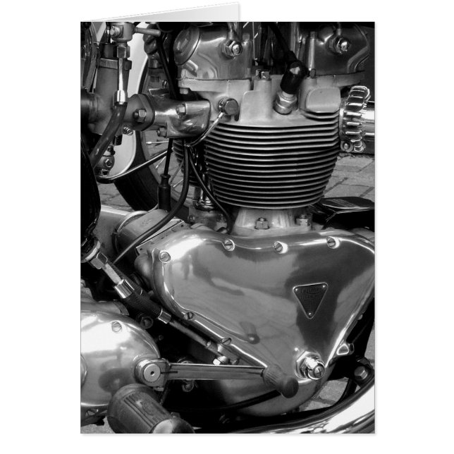 Motorcycle Engine - Vertical (Front)