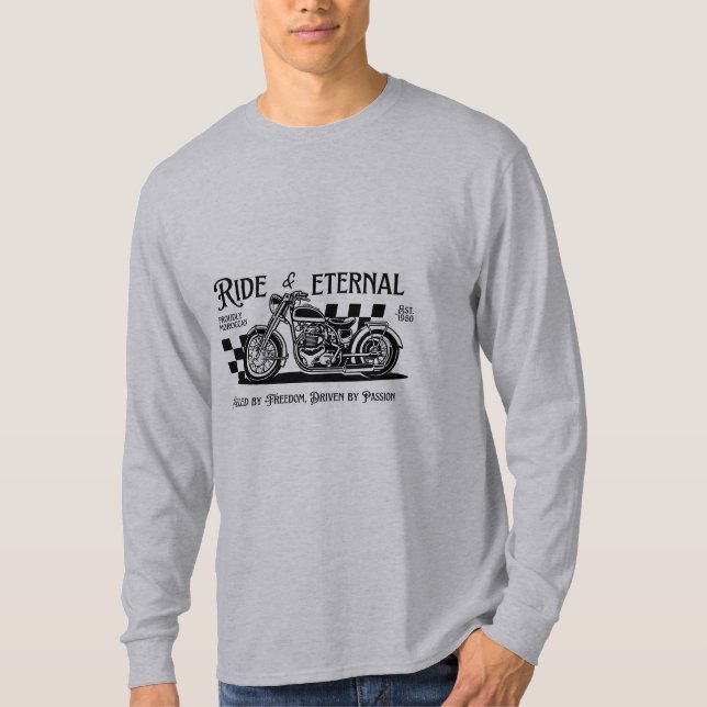 Motorcycle Eternal ride T-Shirt (Front)