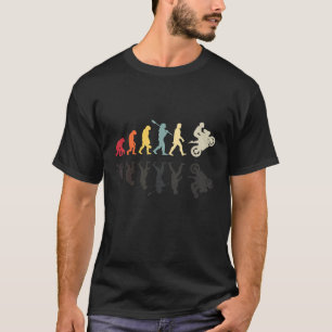 Motorcycle Evolution Vintage Biker motorcyclist T-Shirt