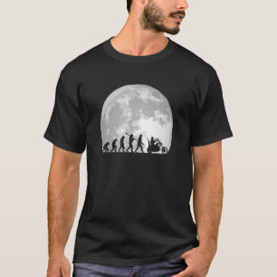 Motorcycle Evolution Vintage Chopper Biker Motorcy T-Shirt