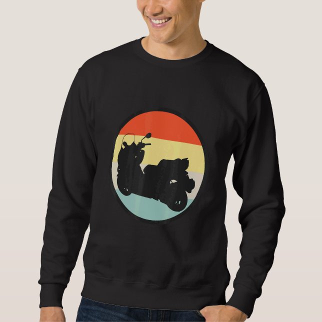 Motorcycle For Bikers Sweatshirt (Front)