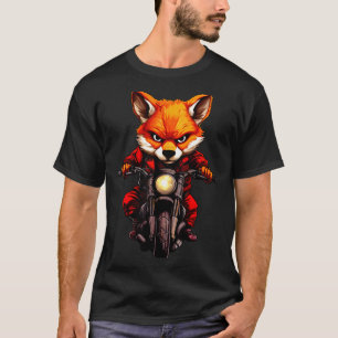 Motorcycle Foxes T-Shirt