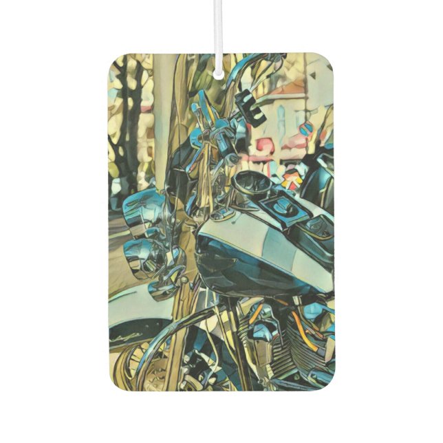 Motorcycle gift car air freshener (Front)