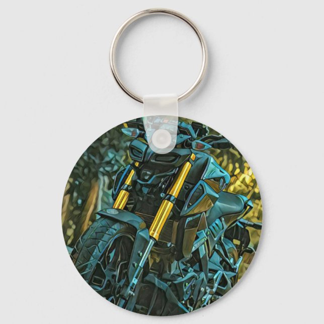 Motorcycle gift key ring (Front)