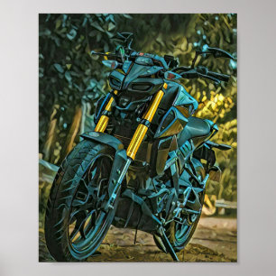 Motorcycle gift poster
