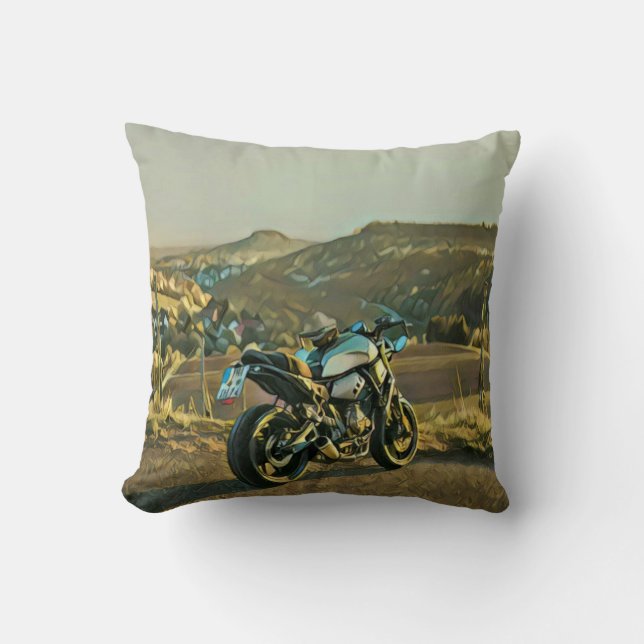 Motorcycle gifts cushion (Front)