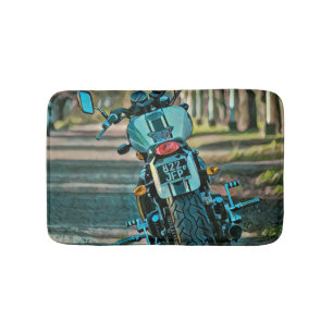 motorcycle gifts for boyfriend bath mat