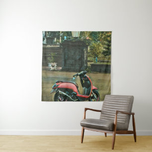 motorcycle gifts for him tapestry
