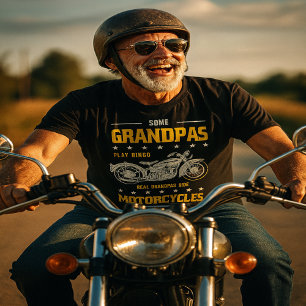 Motorcycle Grandpa T-Shirt