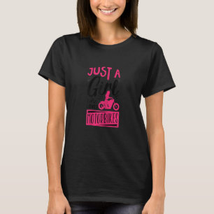 Motorcycle Graphic Women Girls Kids Motorbike 84 T-Shirt
