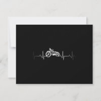 Motorcycle Heartbeat T-Shirt - I love my Motorcycl