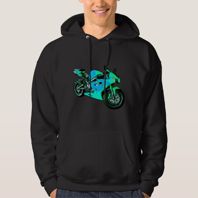 Motorcycle Hoodie (Front)