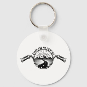 Motorcycle Horizon Adventure      Key Ring