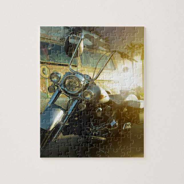motorcycle jigsaw puzzle (Vertical)