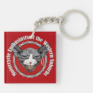Motorcycle keychain