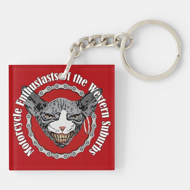 Motorcycle keychain (Back)