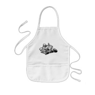 Motorcycle   kids apron