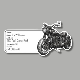 Motorcycle Luggage ID 