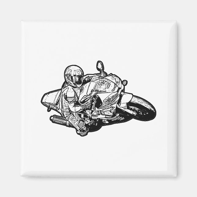 Motorcycle   magnet (Front)