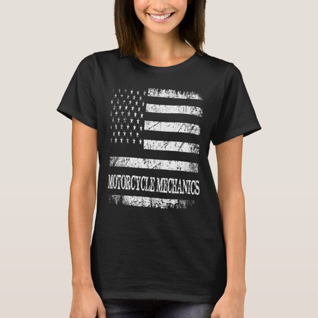 Motorcycle Mechanics T-Shirt (Front)