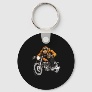 Motorcycle Monkeys  Key Ring