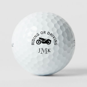 Motorcycle & Monogram Titleist Pro VI Golf Balls