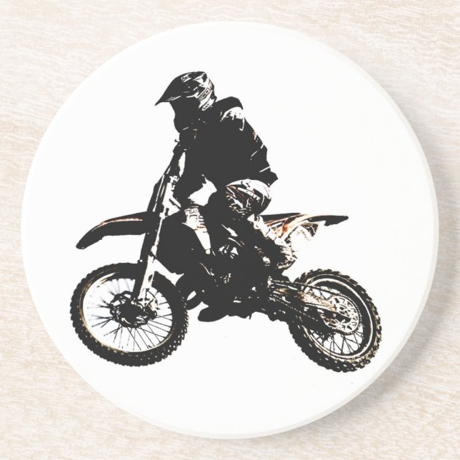 Motorcycle Motocross Coaster (Front)