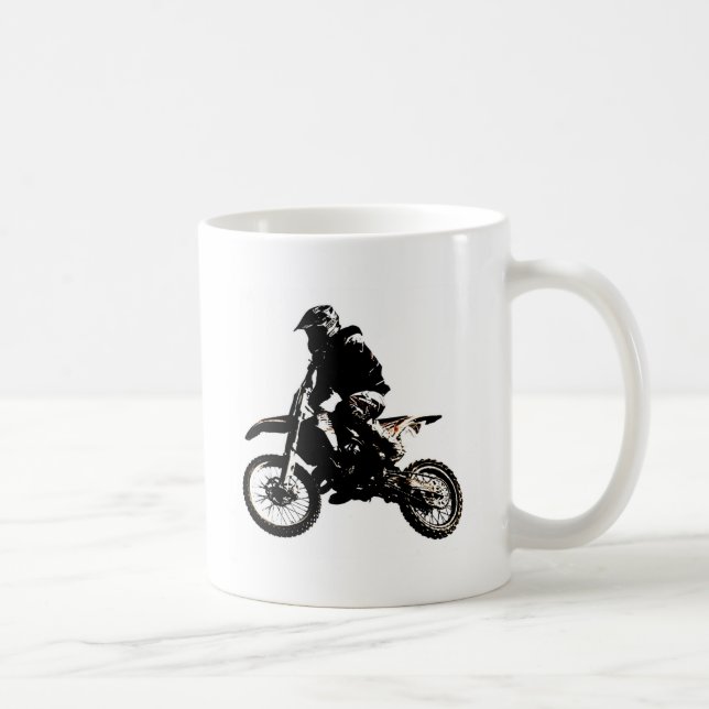 Motorcycle Motocross Coffee Mug (Right)