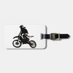 Motorcycle Motocross Luggage Tag
