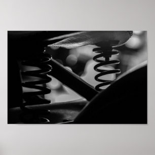 Motorcycle Motorbike Biker Ride Rider Details Poster