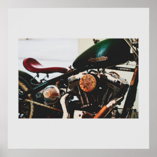 Motorcycle Motorbike Biker Ride Rider Poster