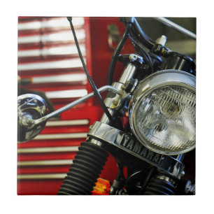Motorcycle Motorbike Biker Ride Rider Tile