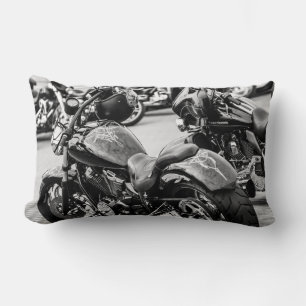 Motorcycle Motorbike Bikers Ride Riders Details Lumbar Cushion