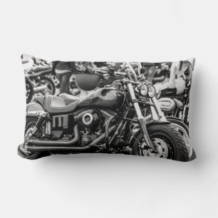 Motorcycle Motorbike Bikers Ride Riders Lifestyle Lumbar Cushion