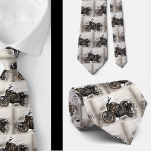 Motorcycle Motorbike Motorcross Sport Tie