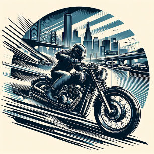 Motorcycle Motorbike Motorcross Sport Tie