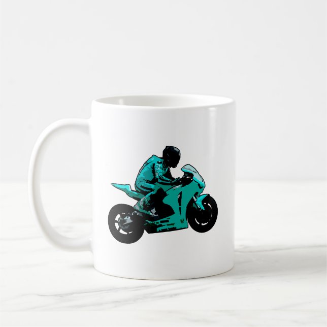 Motorcycle Mug (Left)