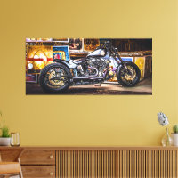 Motorcycle muse Harley Davidson in art Scen