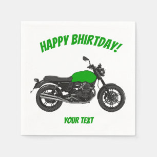Motorcycle Napkin