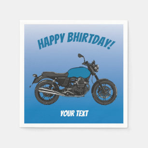 Motorcycle Napkin